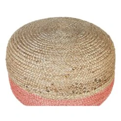 Beliani Poef DUKI - Natuurlijk Jute -Tuinmeubel Winkel 035fcf274e7b4460bfcf45e0724cb2b1