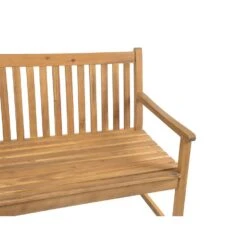 Beliani Tuinbank VIVARA - Lichte Houtkleur Fsc® Gecertificeerd Acaciahout -Tuinmeubel Winkel 0395ddc46b07459c882dbc189920117d