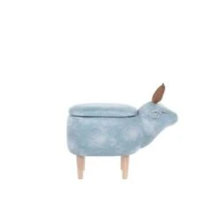 Beliani Hocker REINDEER - Blauw Polyester 9 Beliani Hocker REINDEER - Blauw Polyester -Tuinmeubel Winkel 0a377c19a5e942c3a836d002cb994d0e
