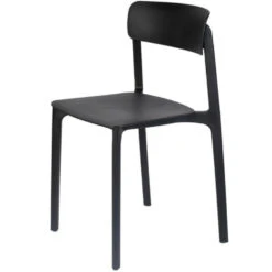 Giga Meubel Eetkamerstoel Clive Zwart -Tuinmeubel Winkel 0f4a32263894407cabb4d7a7d0089c9e