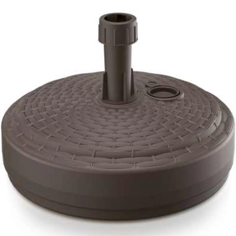 Prosperplast Parasolvoet - Rond - Rotan - Bruin - 10 L - 39 Cm 3 Prosperplast Parasolvoet - Rond - Rotan - Bruin - 10 L - 39 Cm