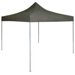 VidaXL Partytent Professioneel Inklapbaar 2x2 M Staal Antraciet