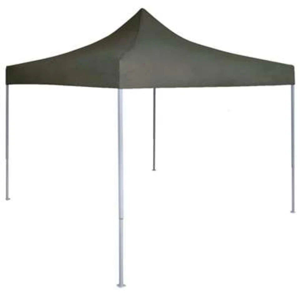 VidaXL Partytent Professioneel Inklapbaar 2x2 M Staal Antraciet 3 VidaXL Partytent Professioneel Inklapbaar 2x2 M Staal Antraciet