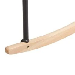 Beliani Schommelstoel LIARUM - Blauw Fluweel -Tuinmeubel Winkel 1000001749 0103