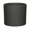 Mica Decorations Bloempot - Donkergrijs - Mat - Keramiek - 19 X 17 Cm