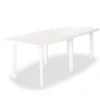 VidaXL Tuintafel 210x96x72 Cm Kunststof Wit