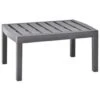 VidaXL Tuintafel 78x55x38 Cm Kunststof Mokkakleurig 1 VidaXL Tuintafel 78x55x38 Cm Kunststof Mokkakleurig -Tuinmeubel Winkel 1000006064