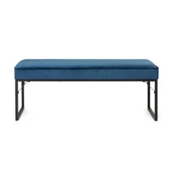Lifa Living Londen Halbank - Blauw - 120 X 40 X 45 Cm -Tuinmeubel Winkel 1000006740 0102