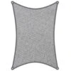 Coolaroo Schaduwdoek Rechthoek 5x3m Grijs 1 Coolaroo Schaduwdoek Rechthoek 5x3m Grijs -Tuinmeubel Winkel 1000006768