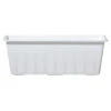 Prosperplast Plantenbak Agro - Wit - Rechthoekig - Kunststof - 50 Cm -Tuinmeubel Winkel 1000008200