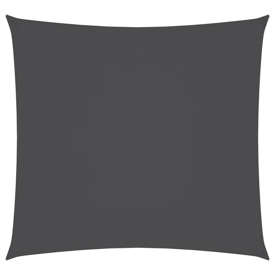 VidaXL Zonnescherm Vierkant 3,6x3,6 M Oxford Stof Antracietkleurig 3 VidaXL Zonnescherm Vierkant 3,6x3,6 M Oxford Stof Antracietkleurig