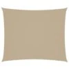 VidaXL Zonnescherm Rechthoekig 4x6 M Oxford Stof Beige