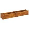 VidaXL Plantenbak Verhoogd 150x30x25 Cm Acaciahout 2 VidaXL Plantenbak Verhoogd 150x30x25 Cm Acaciahout -Tuinmeubel Winkel 1000009554