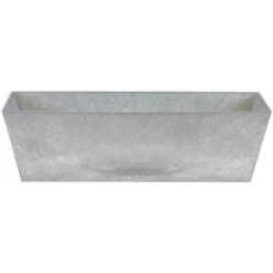 Steege Plantenbak - Gerecycled Kunststof - Steengrijs - 55 X 17 Cm