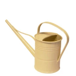 Gieter - Ivoor Wit - Metaal - 1500 Ml -Tuinmeubel Winkel 1000012755 0101