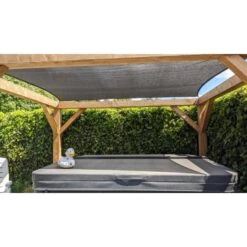 Shadow Comfort Rechthoek 2x3m Carbon Black -Tuinmeubel Winkel 1000013816 0110