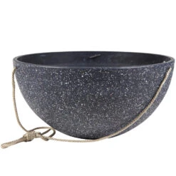 Ter Steege Plantenpot - Hangend - Zwart - Kunststof - 35 X 17 Cm