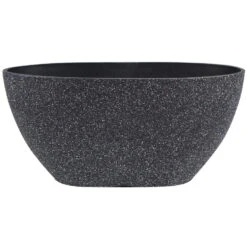 Ter Steege Plantenbak - Balkon - Kunststof - Zwart - 36 X 16 Cm