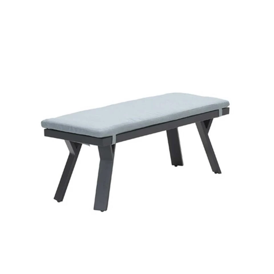 Garden Impressions Senja Sport Tuinbankje 110x40xH45 - Mint Grijs 5 Garden Impressions Senja Sport Tuinbankje 110x40xH45 - Mint Grijs - Afbeelding 3