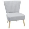 Beliani Fauteuil VAASA - Grijs Polyester -Tuinmeubel Winkel 1000027722