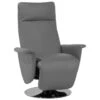 Beliani TV-fauteuil PRIME - Grijs Kunstleer -Tuinmeubel Winkel 1000027775