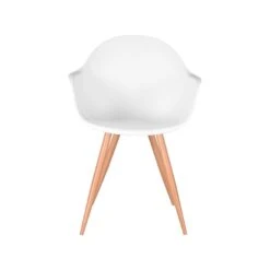 LABEL51 Eetkamerstoel Parma - Wit - Kunststof -Tuinmeubel Winkel 1000028298 0102