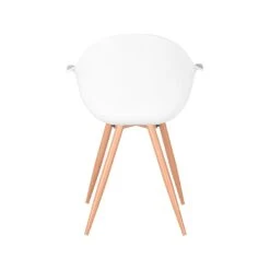 LABEL51 Eetkamerstoel Parma - Wit - Kunststof -Tuinmeubel Winkel 1000028298 0103