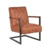 LABEL51 Fauteuil Denmark - Cognac - Microfiber 1 LABEL51 Fauteuil Denmark - Cognac - Microfiber -Tuinmeubel Winkel 1000028407