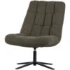WOOOD Job Draaifauteuil - Teddy - Groen - 101x70x85 -Tuinmeubel Winkel 1000031099