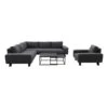 VDG Barcelona/Royalty Sunbrella Loungeset - Sooty + Stoel -Tuinmeubel Winkel 1000031633