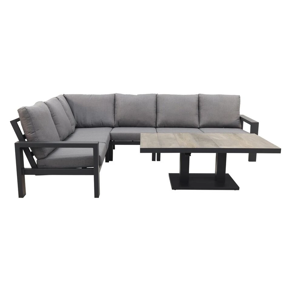 VDG Montana/Jersey Aluminium Loungeset 4 VDG Montana/Jersey Aluminium Loungeset - Afbeelding 2