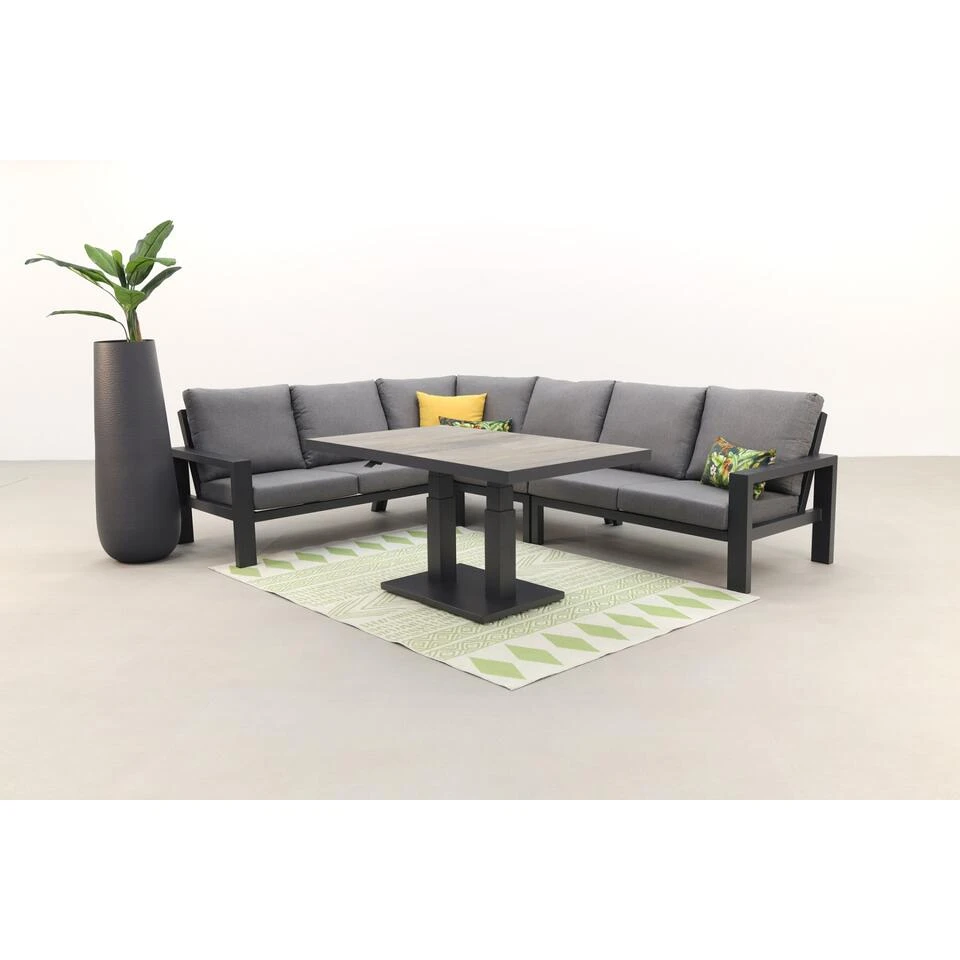 VDG Montana/Jersey Aluminium Loungeset 6 VDG Montana/Jersey Aluminium Loungeset - Afbeelding 4