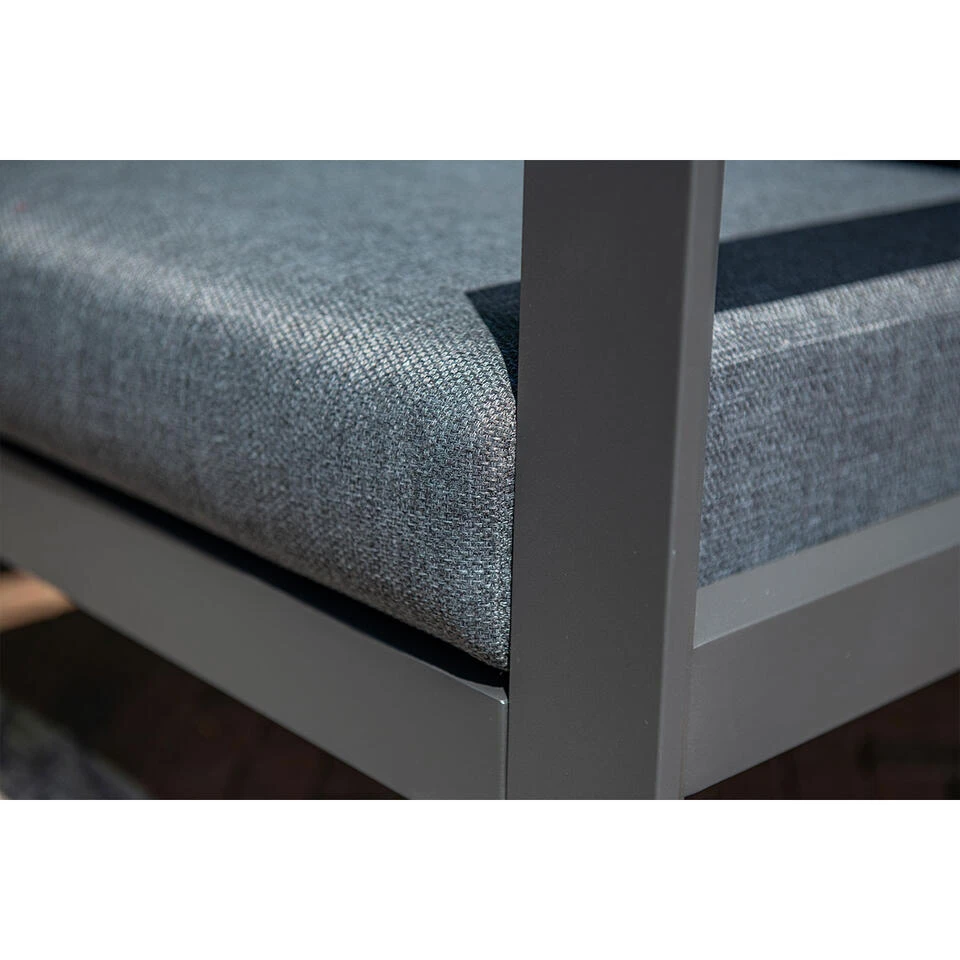 Garden Impressions Parral Loungeset 4-delig - Mystic Grijs 6 Garden Impressions Parral Loungeset 4-delig - Mystic Grijs - Afbeelding 4