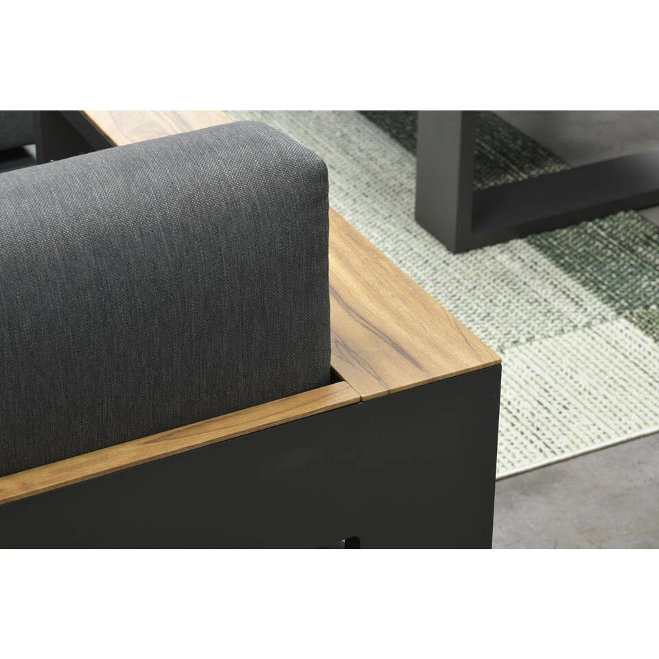 Garden Impressions Plaza Loungeset 4-delig - Sagres Sfeerhaard 5 Garden Impressions Plaza Loungeset 4-delig - Sagres Sfeerhaard - Afbeelding 3