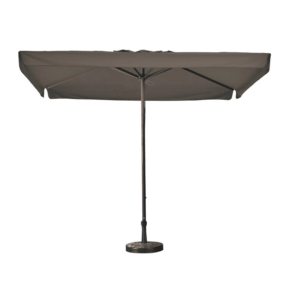 Madison - Parasol Profi-line 300x300cm - Vierkant - Volant - Grijs 3 Madison - Parasol Profi-line 300x300cm - Vierkant - Volant - Grijs