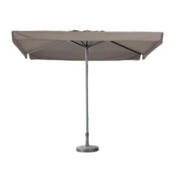 Madison - Parasol Profi-line 300x300cm - Vierkant - Volant - Taupe 6 Madison - Parasol Profi-line 300x300cm - Vierkant - Volant - Taupe -Tuinmeubel Winkel 1000036316 0101