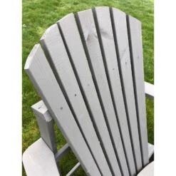 SenS-Line Adirondack Dubbele Tuinstoel - Hout - Grijs 8 SenS-Line Adirondack Dubbele Tuinstoel - Hout - Grijs -Tuinmeubel Winkel 1000038286 0102