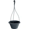 Prosperplast Bloempot - Antraciet - Kunststof - Hangpot - 23 Cm -Tuinmeubel Winkel 1000039316