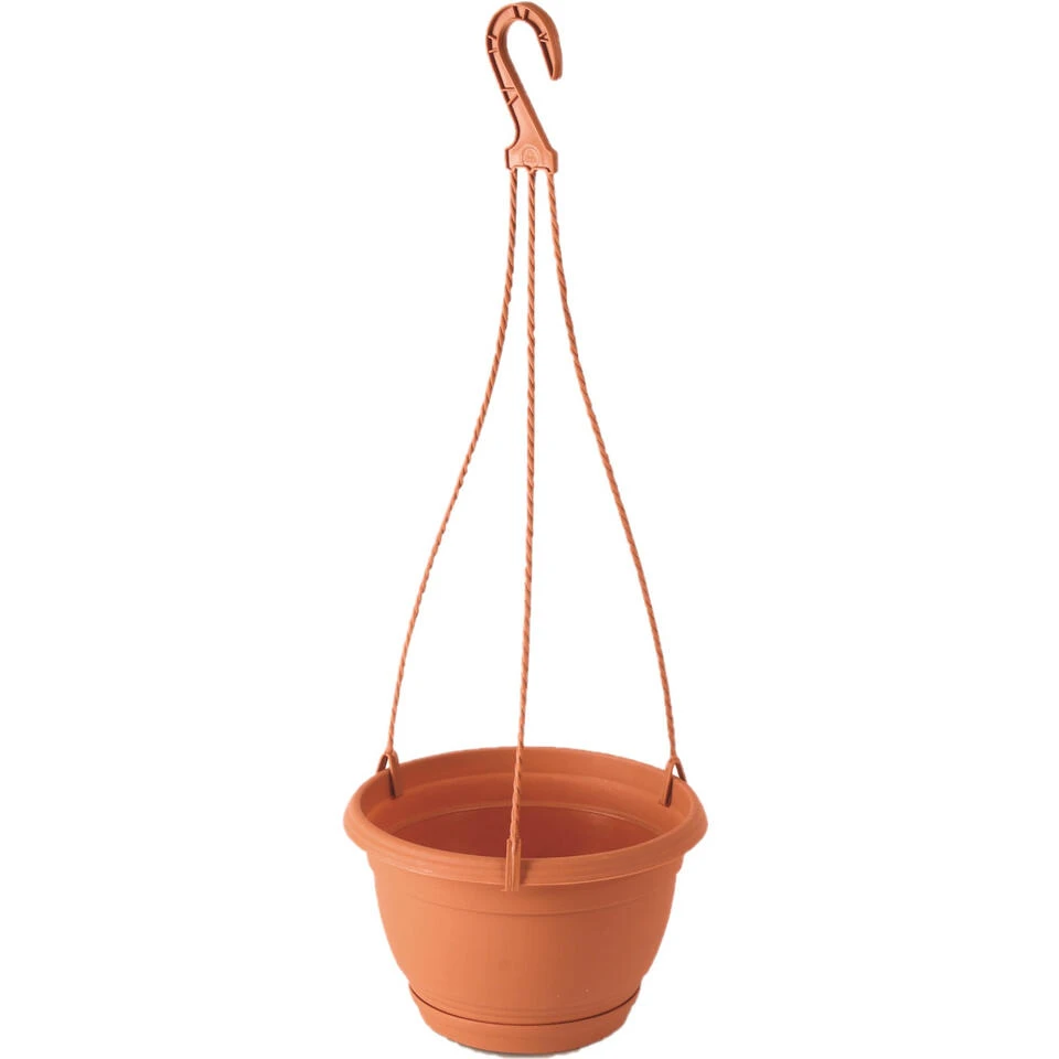 Prosperplast Bloempot - Terracotta - Kunststof - Hangpot - 18 Cm 3 Prosperplast Bloempot - Terracotta - Kunststof - Hangpot - 18 Cm