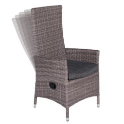 Garden Impressions Nice Verstelbare - Stoel Grijs 9 Garden Impressions Nice Verstelbare - Stoel Grijs -Tuinmeubel Winkel 1000040804 0104