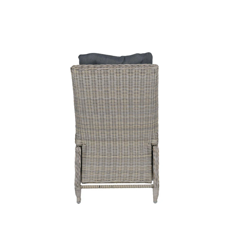 Garden Impressions Marbella Verstelbare Tuinstoel -vintage Willow 6 Garden Impressions Marbella Verstelbare Tuinstoel -vintage Willow - Afbeelding 4