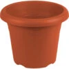 Hega Hogar Bloempot - Terracotta - Kunststof - Rond - 35 Cm -Tuinmeubel Winkel 1000040983