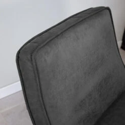 Industriële Fauteuil Antraciet Lowen Eco Leer - Leder - Grijs -Tuinmeubel Winkel 1000042008 0103