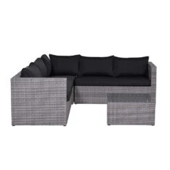 Garden Impressions Lyon Loungeset 5-delig Met Stoel -reflex Black -Tuinmeubel Winkel 1000042163 0103