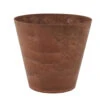 Ter Steege Bloempot - Dark Terra Cotta - Natuursteen Look - D22 X H20 Cm 2 Ter Steege Bloempot - Dark Terra Cotta - Natuursteen Look - D22 X H20 Cm -Tuinmeubel Winkel 1000042931