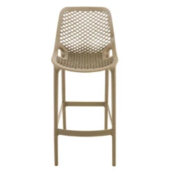 CLP Set Van 2 Barkrukken Air - Beige -Tuinmeubel Winkel 1000043255 0101