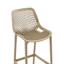 CLP Set Van 2 Barkrukken Air - Beige -Tuinmeubel Winkel 1000043255 0103