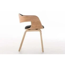 CLP Eetkamerstoel Kingston Natura Frame Stof - Grijs -Tuinmeubel Winkel 1000043416 0102