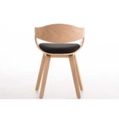 CLP Eetkamerstoel Kingston Natura Frame Stof - Grijs -Tuinmeubel Winkel 1000043416 0103