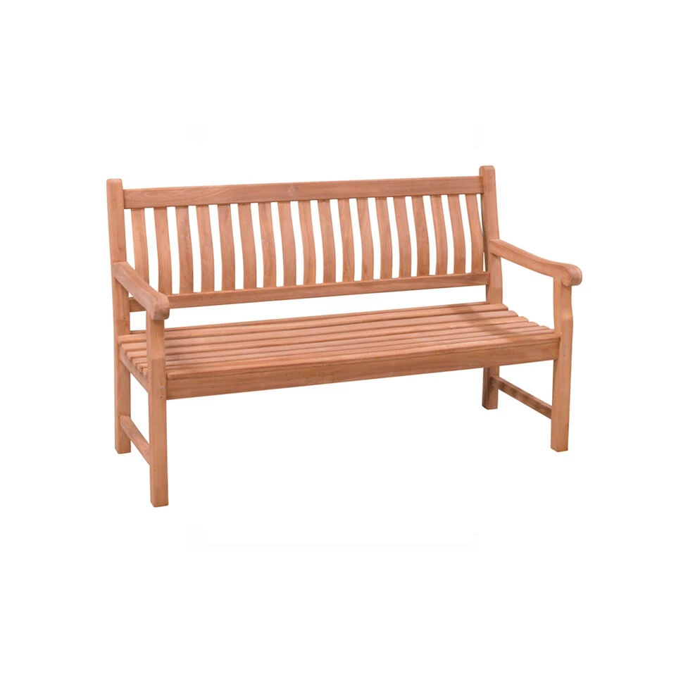 Livingfurn - Tuinbank Bench Patrick - 50x120x60 - Teakhout 3 Livingfurn - Tuinbank Bench Patrick - 50x120x60 - Teakhout
